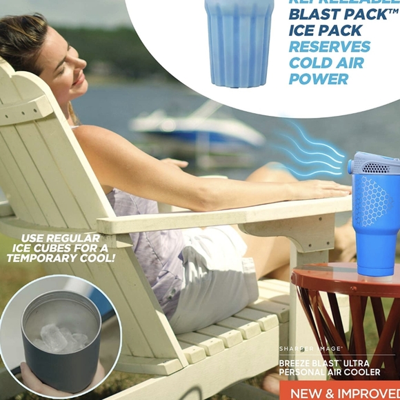 Sharper Image Breeze Blast Personal Air Cooler NWT - Picture 5 of 8